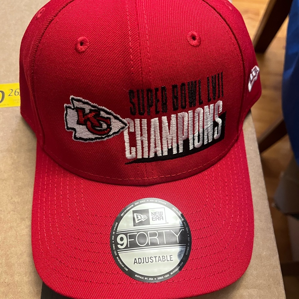 New Era Red Super Bowl LVII Champions Hat